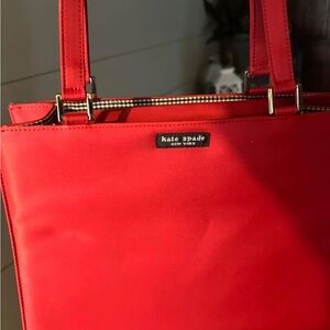 Kate Spade Vibrant Red Tote Bag